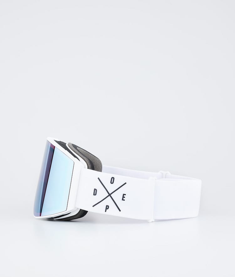 Dope Sight Skibril White/Blue Mirror, Image 5 of 6
