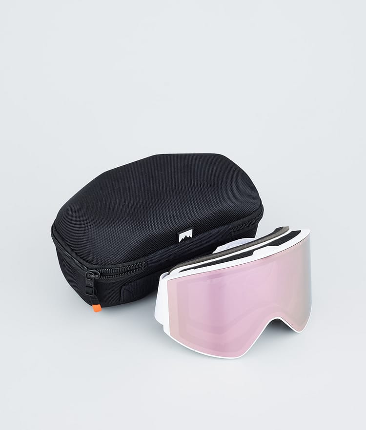 Scope Ski Goggles White/Rose Mirror, Image 4 of 6