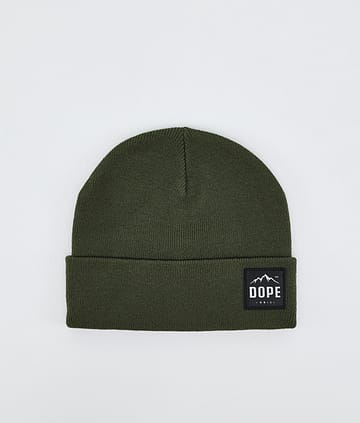 Dope Paradise Beanie Olive Green