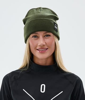 Dope Paradise Beanie Olive Green