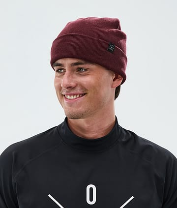 Dope Solitude Beanie Burgundy