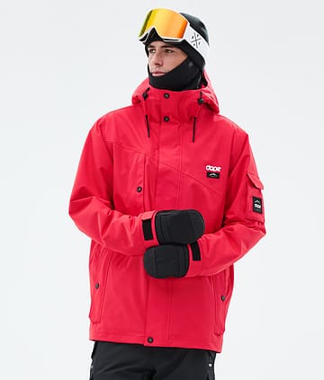 Dope Adept Snowboard Jacket Red