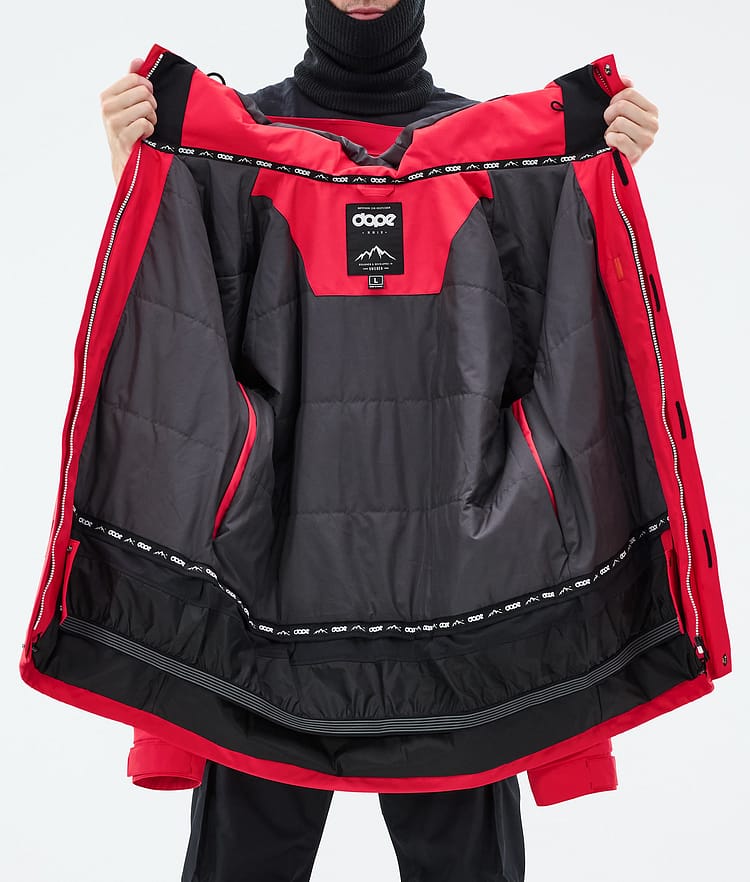 Dope Adept Snowboard Jacket Men Red, Image 9 of 9