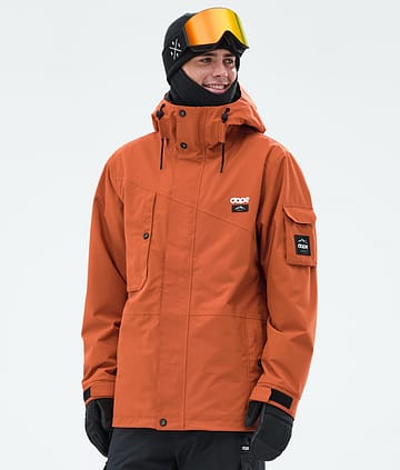 Dope Adept Snowboard Jacket Burned Orange