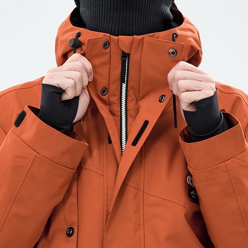 Front Zipper with Double Plackets