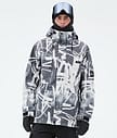 Dope Adept Ski Jacket Men Scribble Black
