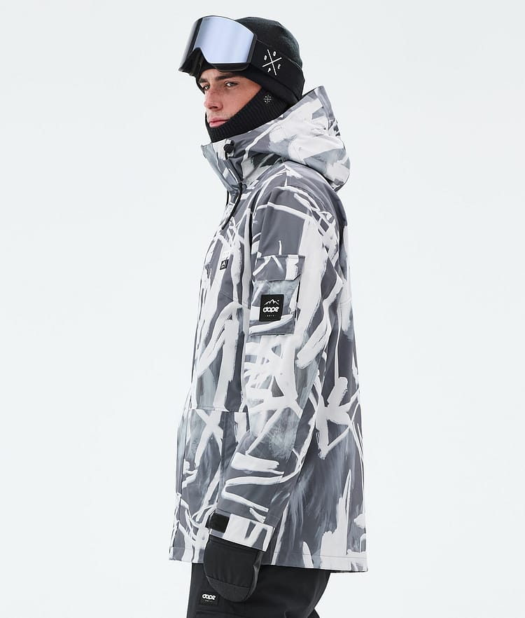 Dope Adept Ski Jacket Men Scribble Black, Image 5 of 9