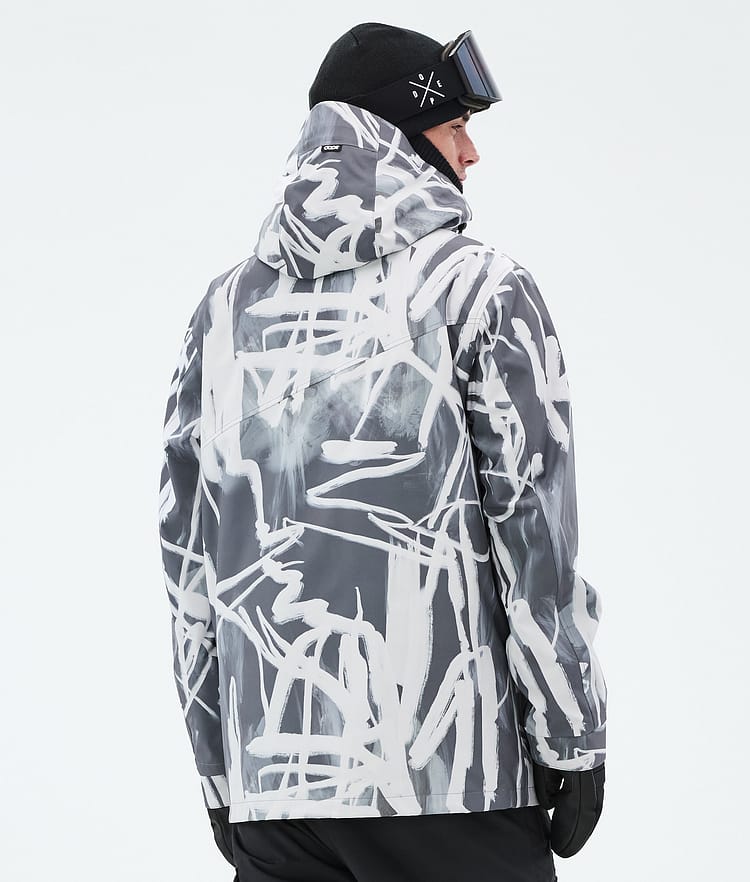 Dope Adept Ski Jacket Men Scribble Black, Image 6 of 9