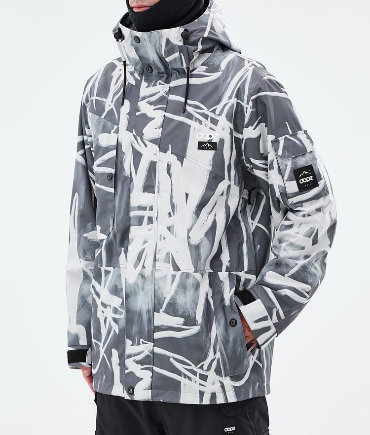Dope Adept Ski Jacket Men Scribble Black, Image 7 of 9