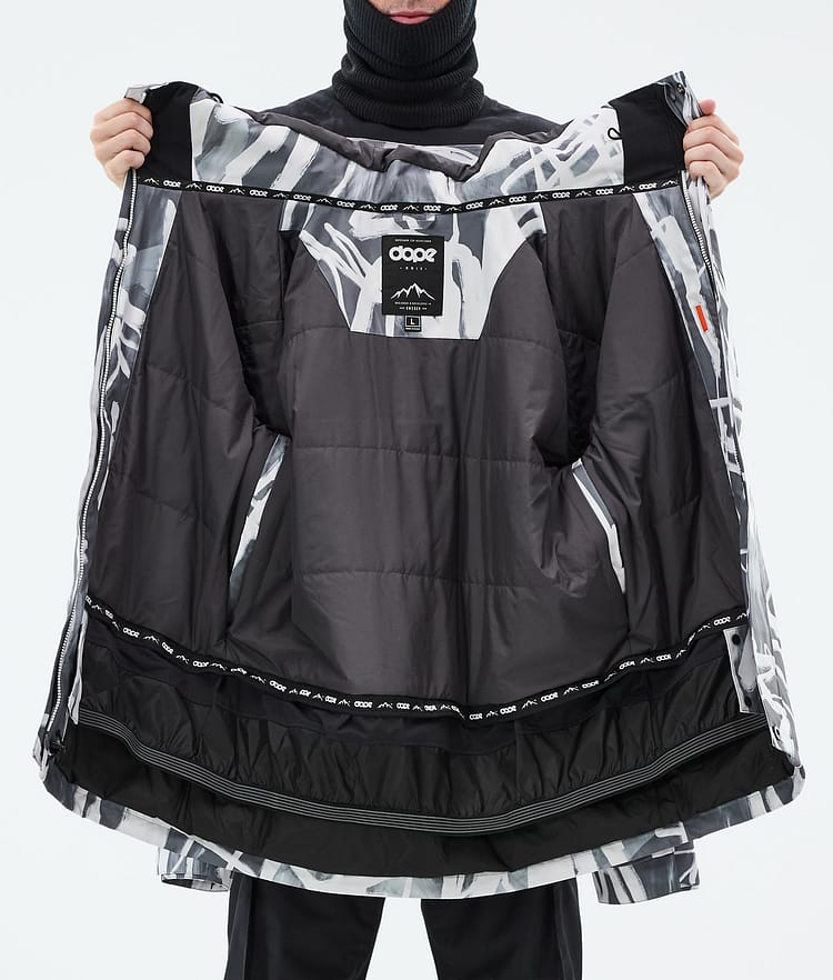 Dope Adept Snowboard Jacket Men Scribble Black, Image 9 of 9