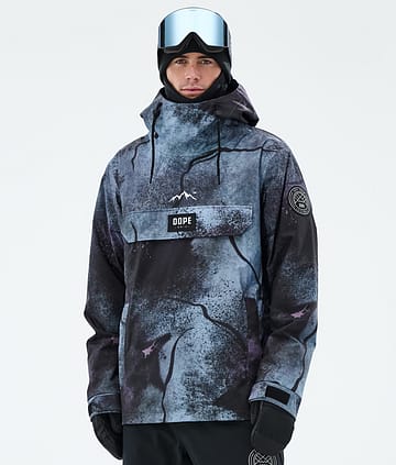 Dope Blizzard Snowboard Jacket Jungle Purple Renewed