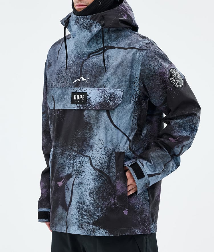 Dope Blizzard Kurtka Snowboardowa Mężczyźni Jungle Purple Renewed, Image 7 of 8