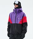 Dope Spartan Snowboard Jacket Men Sport Vivid Purple/Red/Black