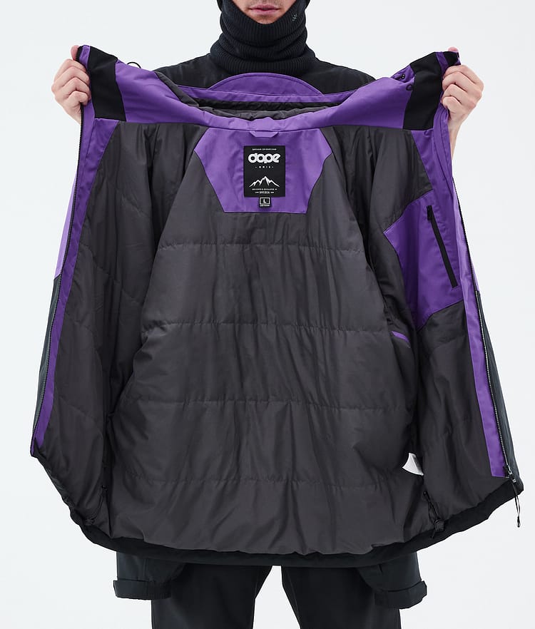 Dope Spartan Giacca Sci Uomo Sport Vivid Purple/Red/Black, Image 8 of 8