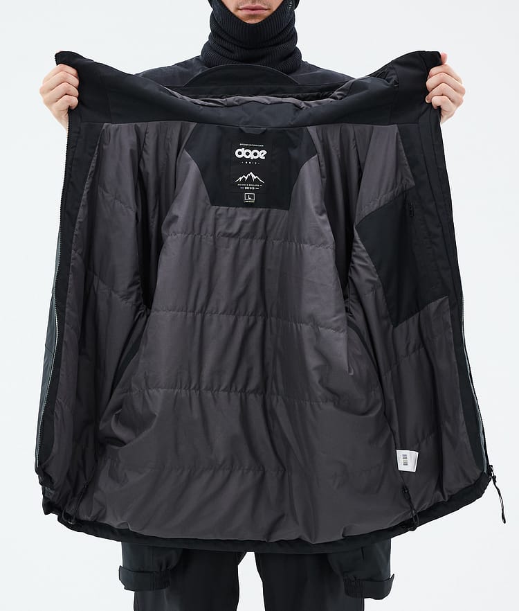 Dope Spartan Snowboard Jacket Men Spike Black/Light Pearl, Image 8 of 8