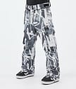 Dope Iconic Snowboard Pants Men Scribble Black