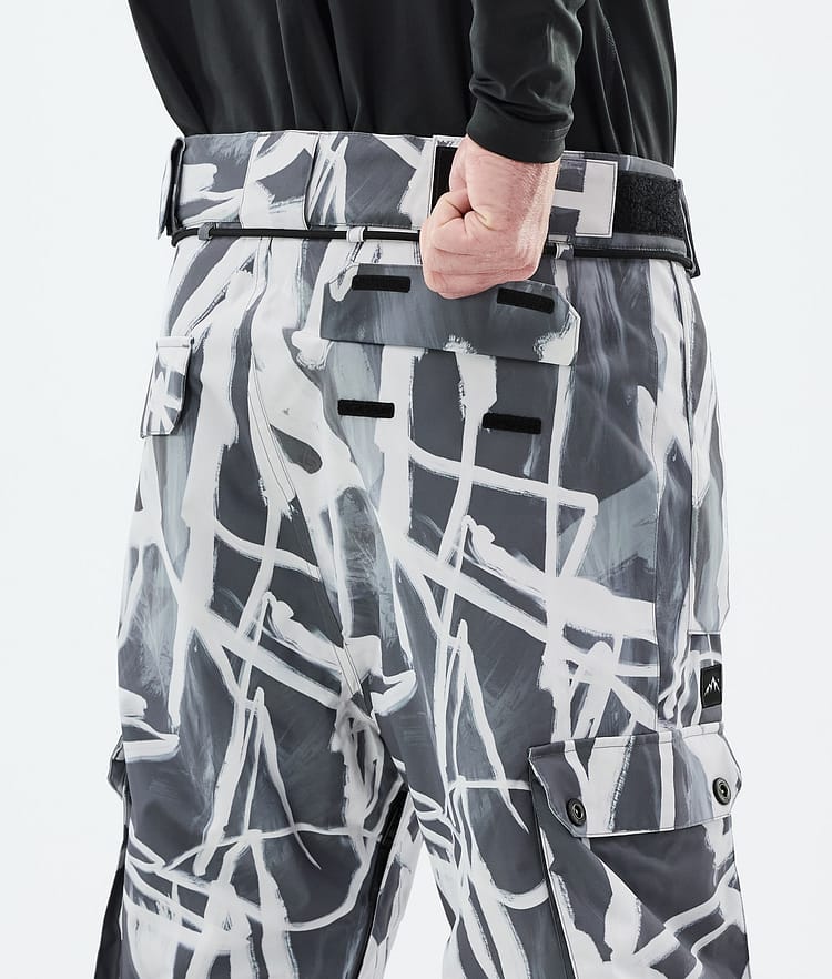 Dope Iconic Snowboard Pants Men Scribble Black, Image 7 of 7