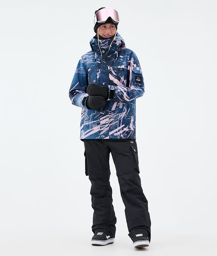 Dope Adept W Snowboard Jacket Women Carvings Pink Renewed, Image 2 of 9