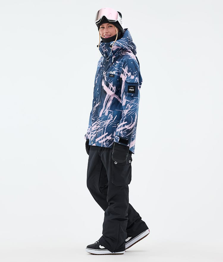 Dope Adept W Snowboard Jacket Women Carvings Pink Renewed, Image 3 of 9