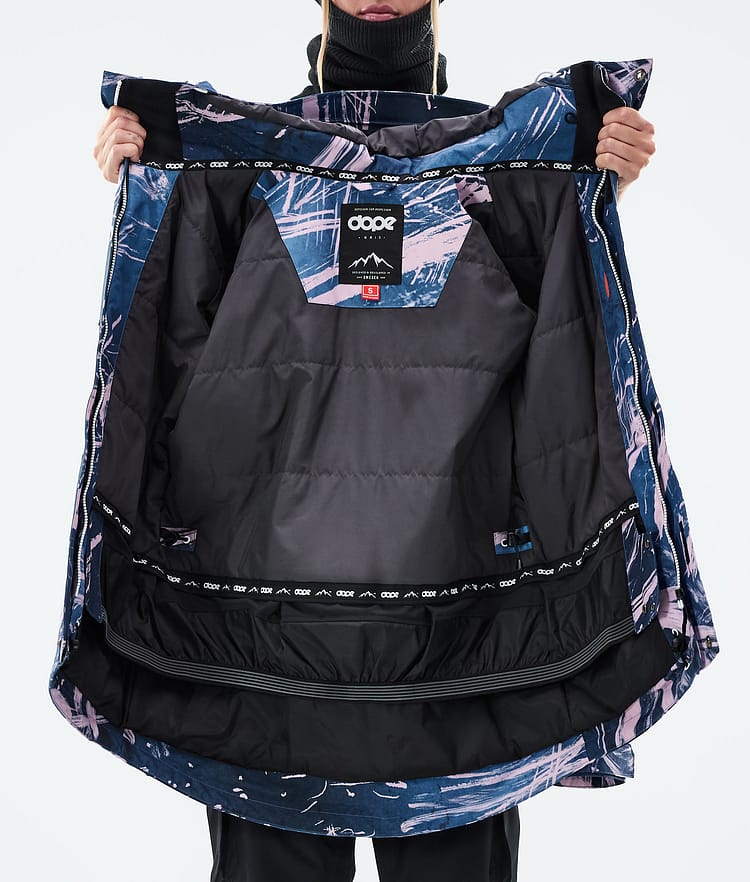 Dope Adept W Snowboard Jacket Women Carvings Pink Renewed, Image 9 of 9