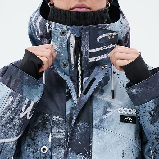 Front Zipper with Double Plackets