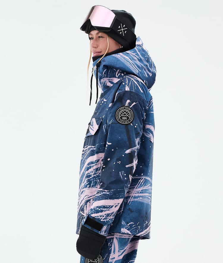 Dope Blizzard W Snowboard Jacket Women Carvings Pink, Image 5 of 8