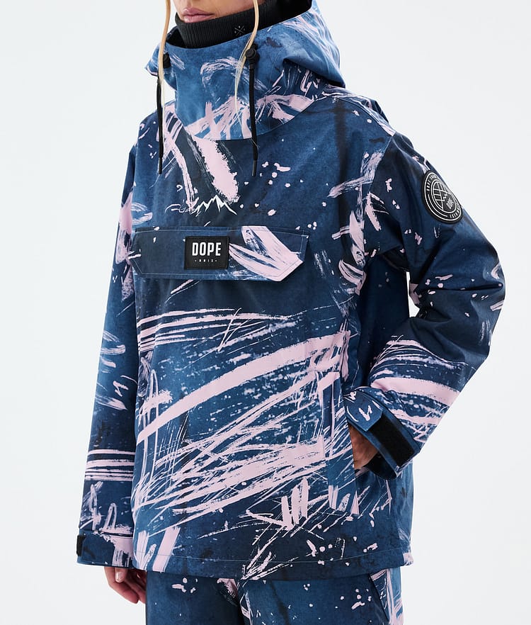 Dope Blizzard W Ski Jacket Women Carvings Pink, Image 7 of 8