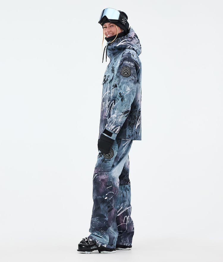 Dope Blizzard W Ski jas Dames Punk Blue, Image 3 of 8