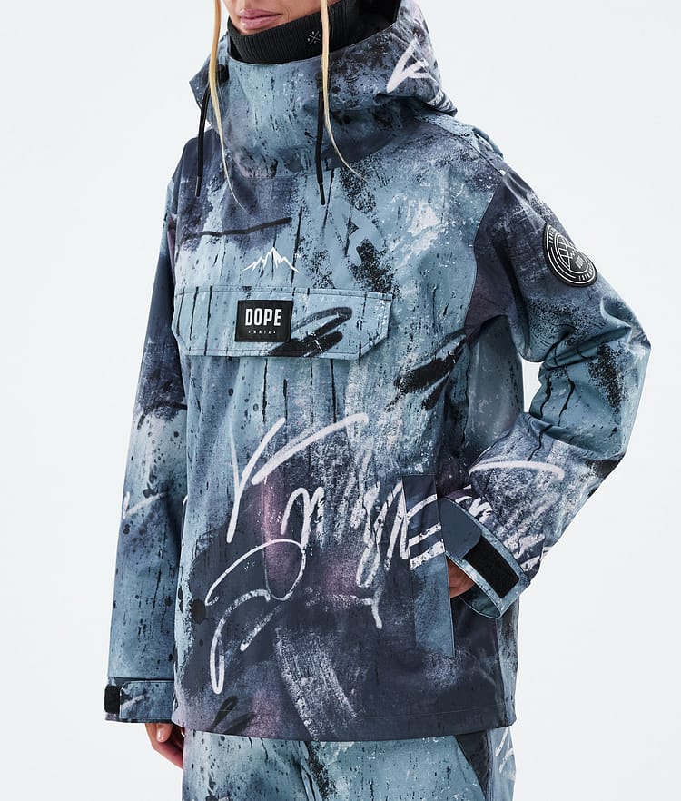 Dope Blizzard W Ski jas Dames Punk Blue, Image 7 of 8