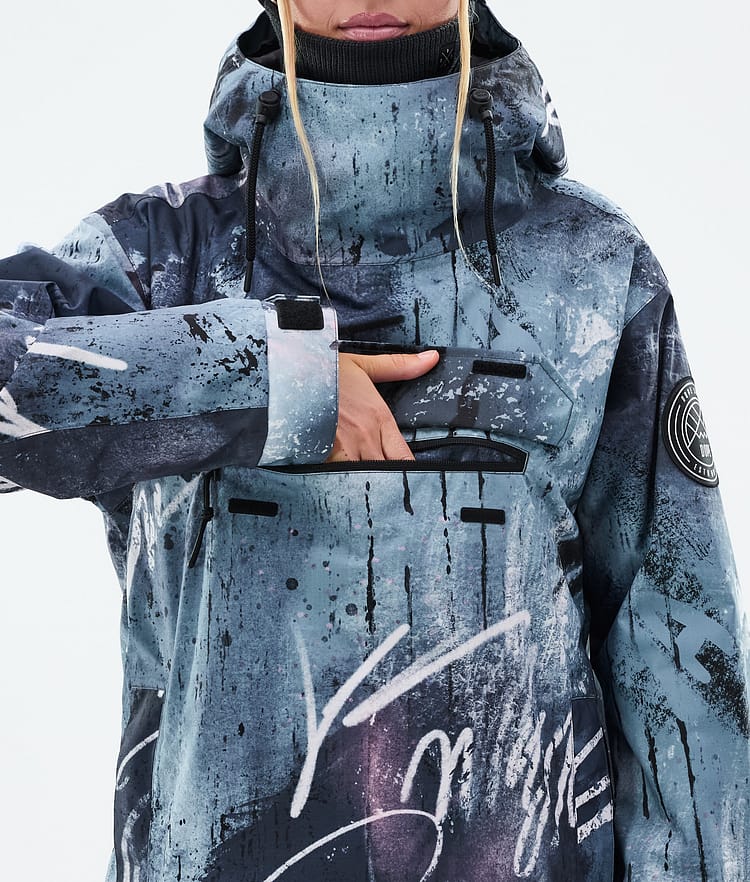 Dope Blizzard W Snowboard Jacket Women Punk Blue, Image 8 of 8