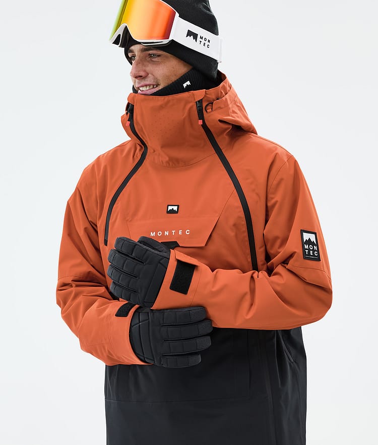 Montec Doom Snowboard Jacket Men Burned Orange/Black, Image 2 of 11