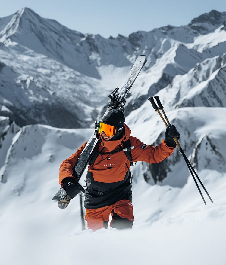 Montec Doom Ski Jacket Men Burned Orange/Black, Image 2 of 12