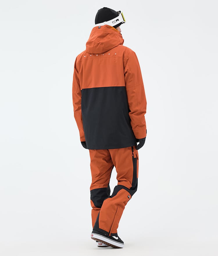Montec Doom Snowboard Jacket Men Burned Orange/Black, Image 5 of 11