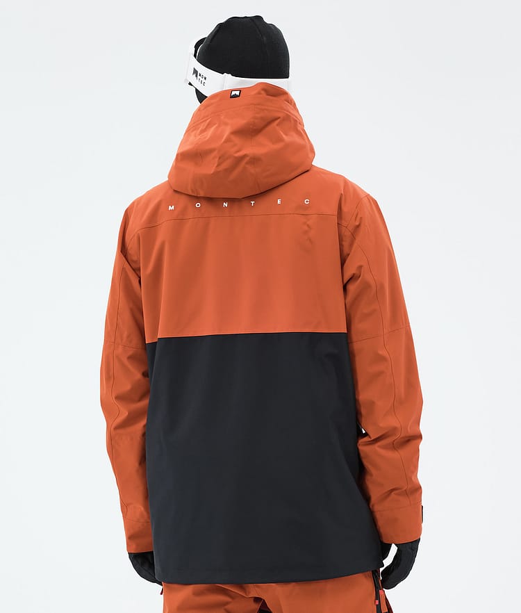 Montec Doom Snowboard Jacket Men Burned Orange/Black, Image 7 of 11