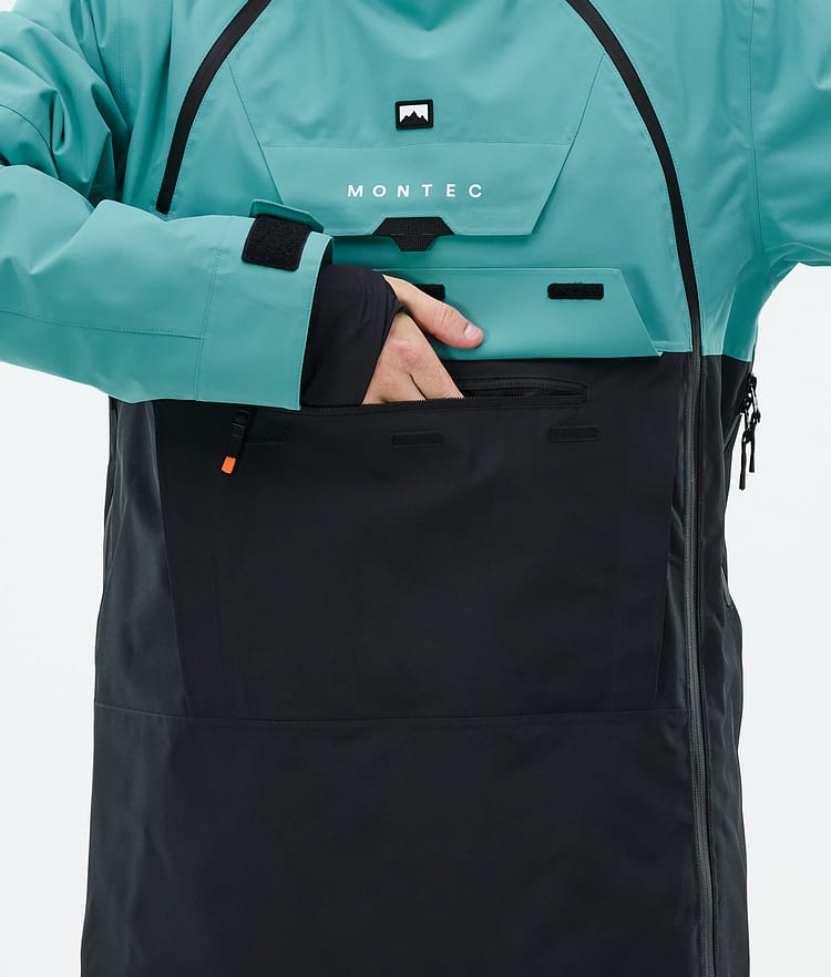 Montec Doom Giacca Sci Uomo Turquoise/Black, Image 10 of 12