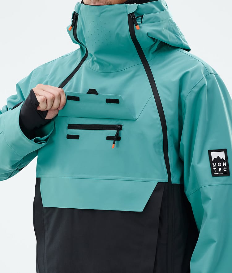 Montec Doom Giacca Sci Uomo Turquoise/Black, Image 11 of 12