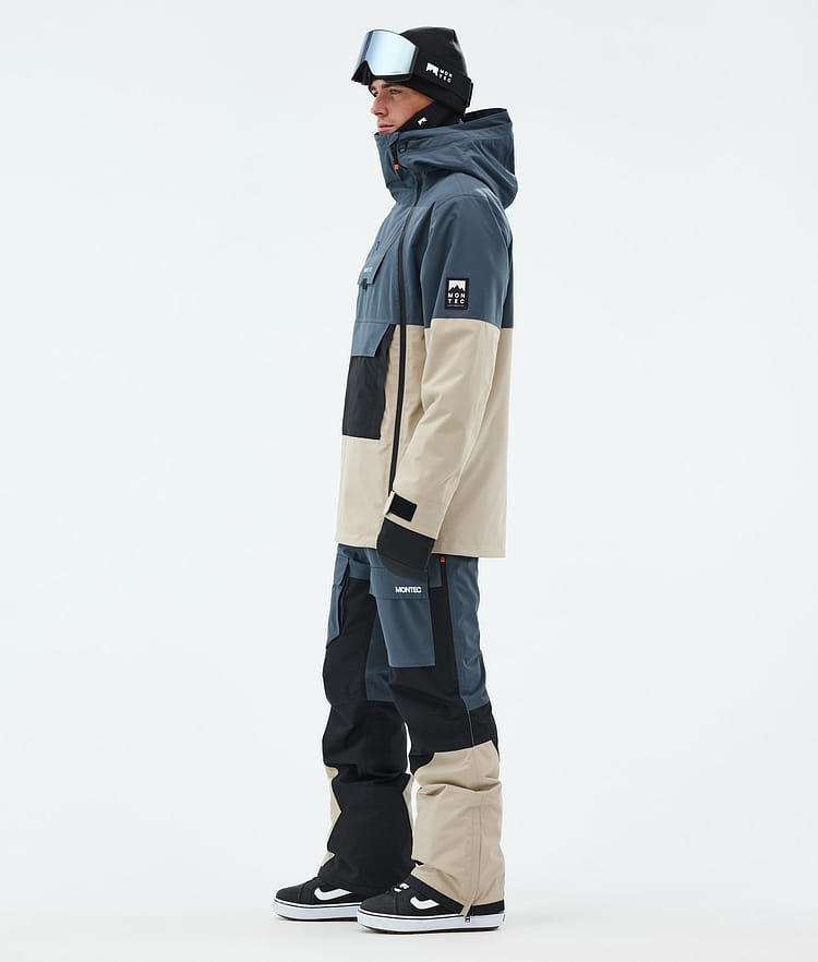 Montec Doom Snowboard Jacket Men Metal Blue/Black/Sand, Image 4 of 11