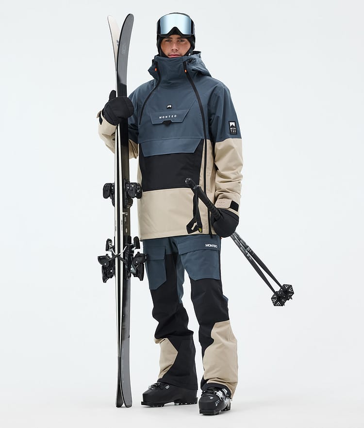 Doom Skijacke Herren Metal Blue/Black/Sand, Image 3 of 11