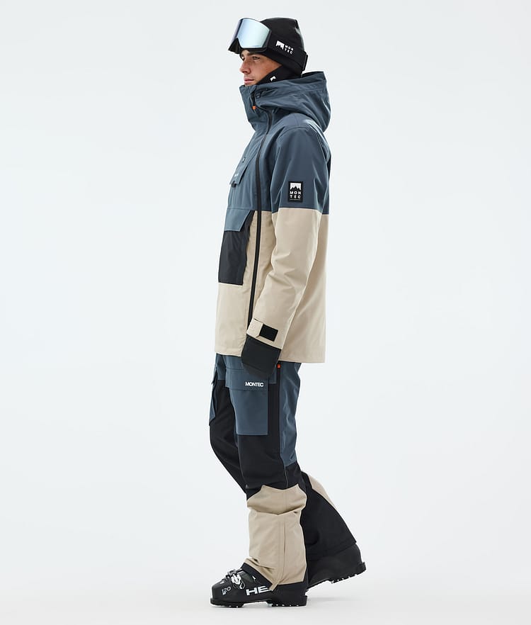Doom Skijacke Herren Metal Blue/Black/Sand, Image 4 of 11