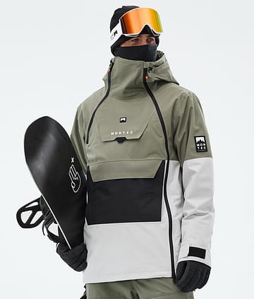 Montec Doom Snowboard Jacket Greenish/Black/Light Grey