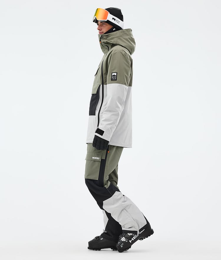 Montec Doom Ski Jacket Men Greenish/Black/Light Grey, Image 3 of 10