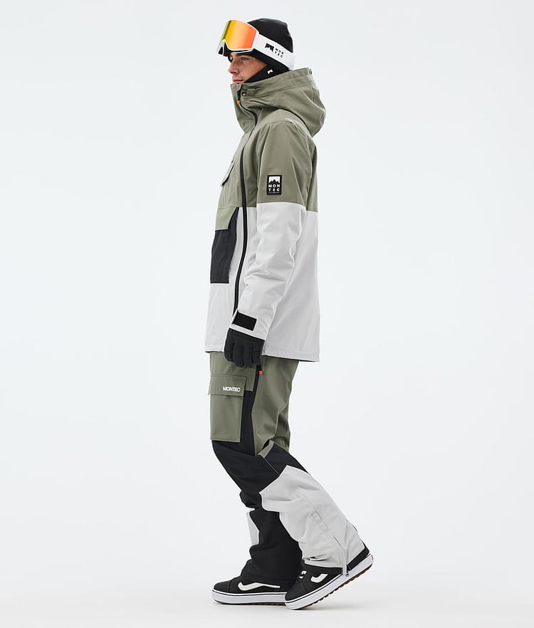 Montec Doom Snowboard Jacket Men Greenish/Black/Light Grey, Image 3 of 10