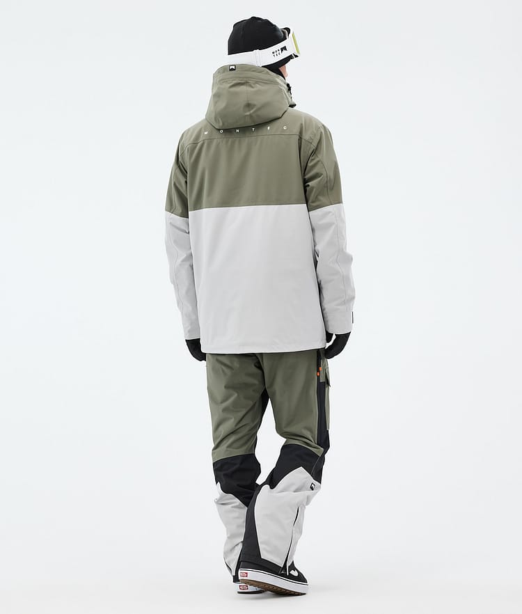 Montec Doom Snowboard Jacket Men Greenish/Black/Light Grey, Image 4 of 10