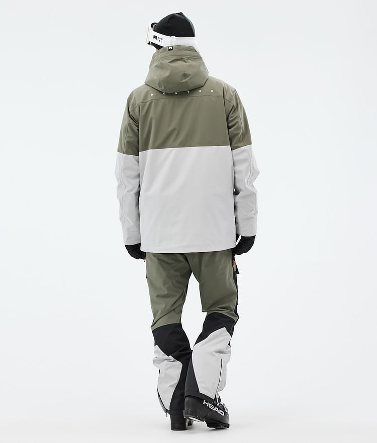 Montec Doom Ski Jacket Men Greenish/Black/Light Grey, Image 4 of 10