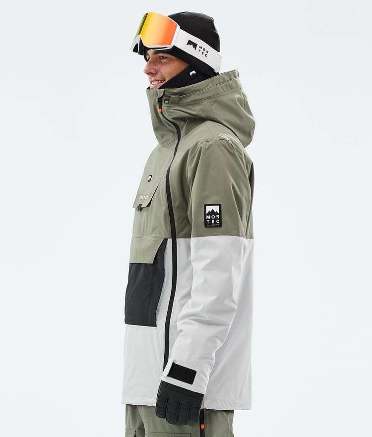 Montec Doom Ski Jacket Men Greenish/Black/Light Grey, Image 5 of 10