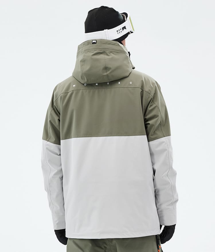 Montec Doom Snowboard Jacket Men Greenish/Black/Light Grey, Image 6 of 10
