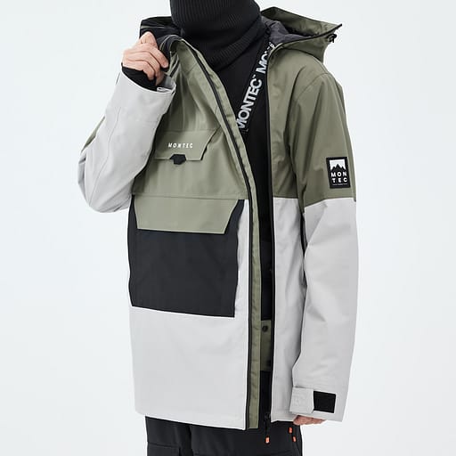 Asymmetrical Front Zipper With Inner Placket