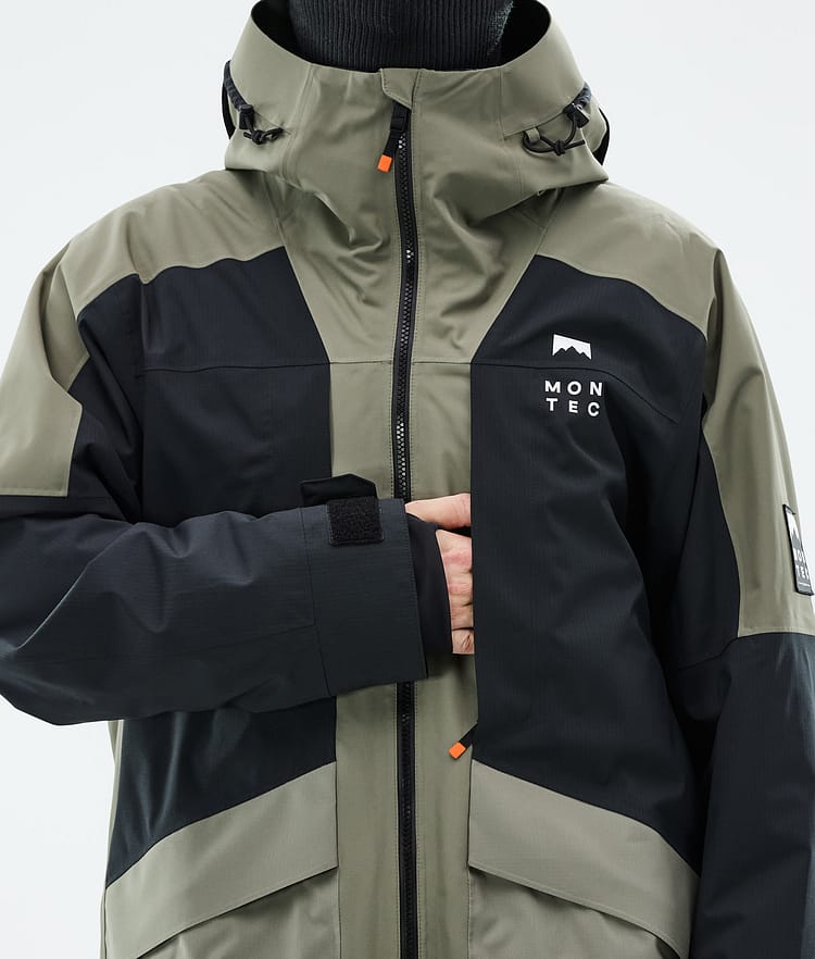 Morpheus Ski Jacket Men Greenish/Black, Image 9 of 10