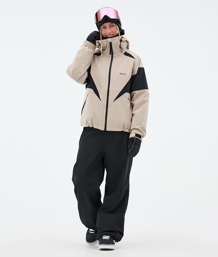 Dope Spartan W Snowboard Jacket Women Spike Sand/Black Renewed, Image 2 of 8