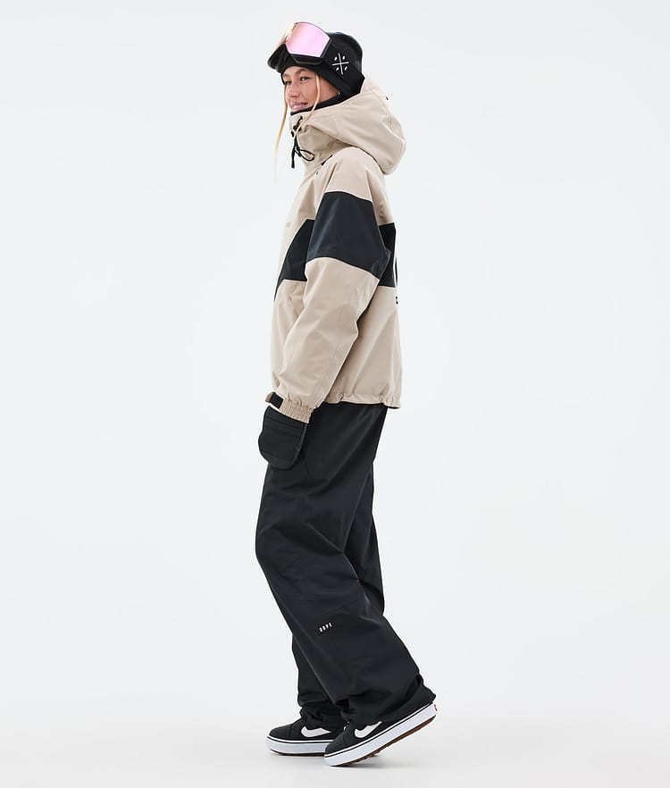 Dope Spartan W Snowboard Jacket Women Spike Sand/Black Renewed, Image 3 of 8